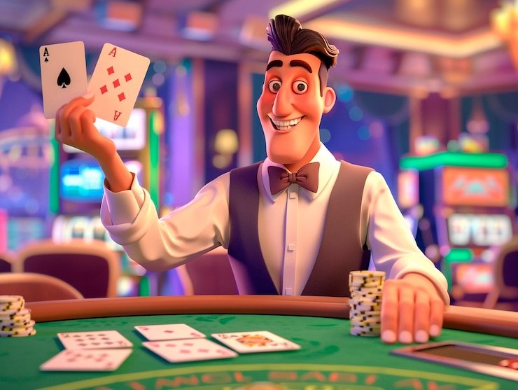 Permainan Bingo superjago dengan kartu digital 5x5 dan live drawing nomor
